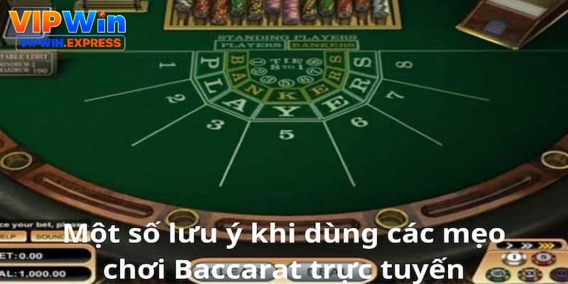 Mẹo Chơi Baccarat Tại Sòng Bài Trực Tuyến VIPWIN Dễ Thắng